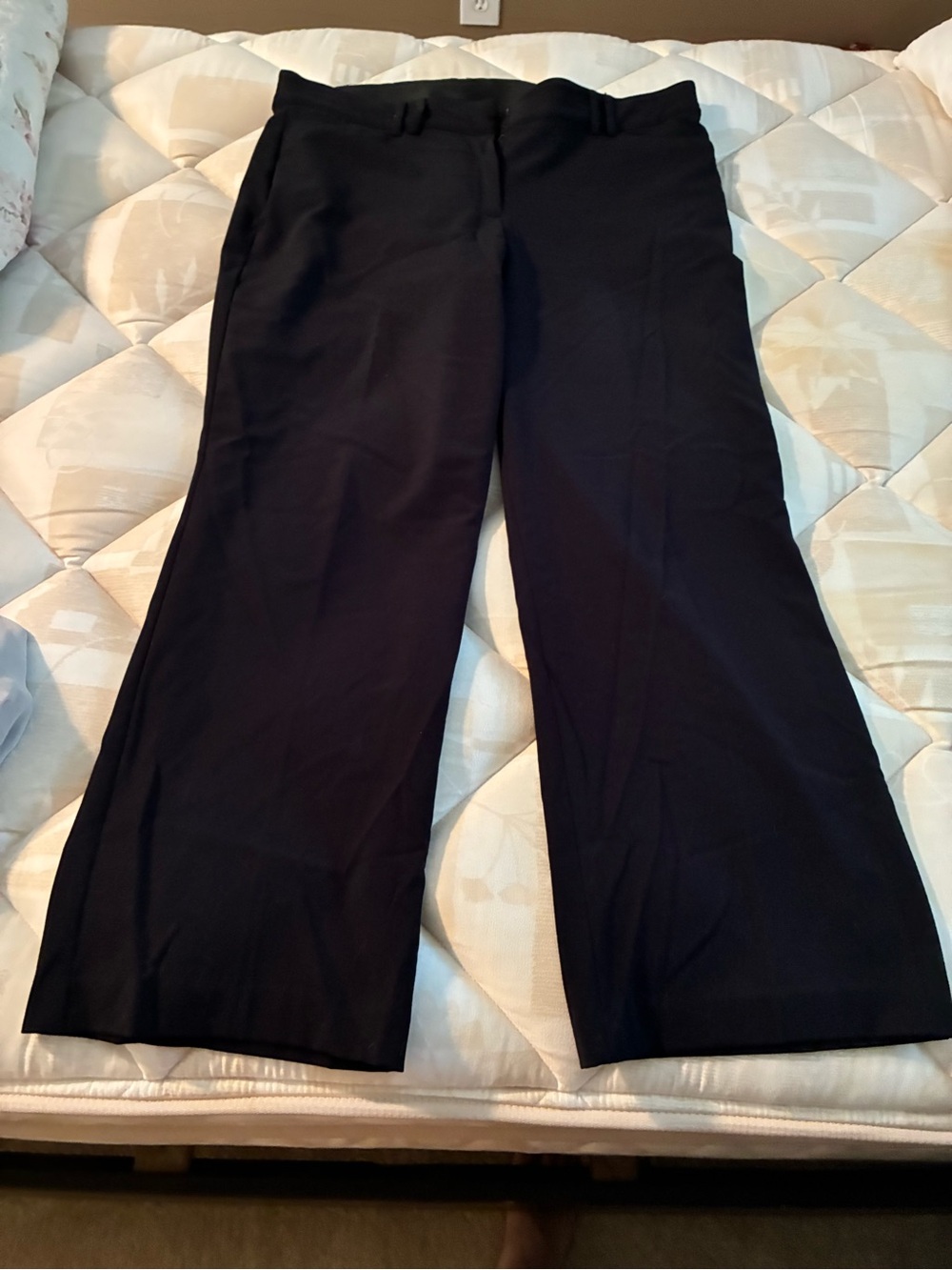 Lane Bryant Black Wide-Leg Dress Pants